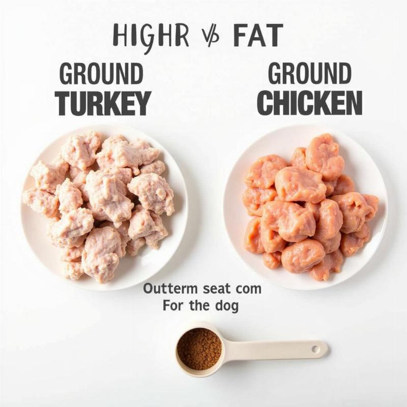 Ground Turkey vs. Ground Chicken for Dogs